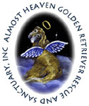 Almost Heaven Golden Retriever Rescue & Sanctuary logo