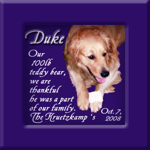 Duke's Memorial October 7, 2008