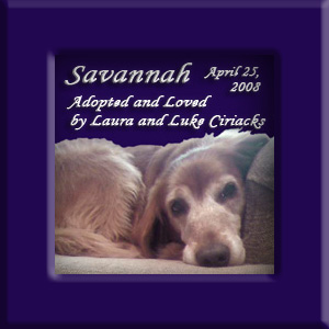 Savannah's Memorial April 25, 2008